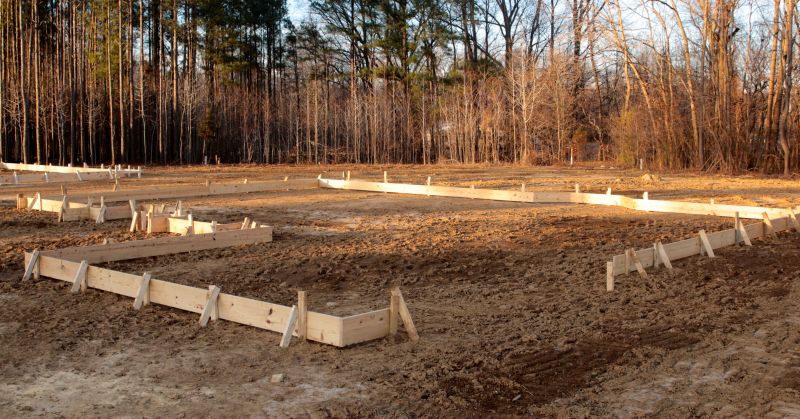 Barn Foundation Installation