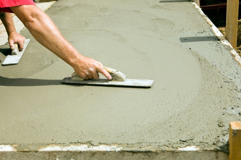 Finishing concrete surface