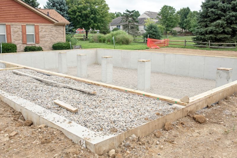 Foundation Pad Construction