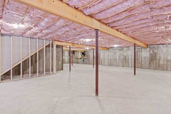 Basement Construction in Greenville
