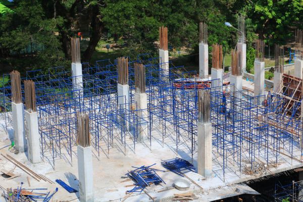 Foundation Pier Installation in Greenville