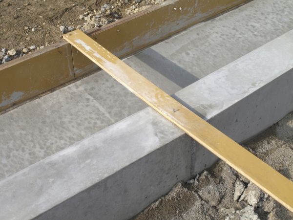 Cement Footing Installation in Greenville