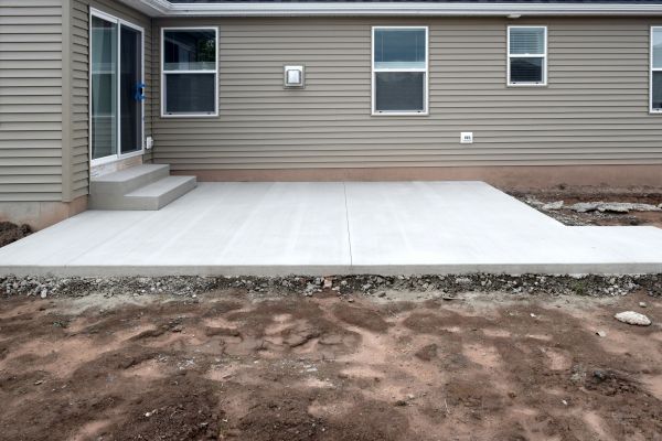 Concrete Steps Construction in Greenville