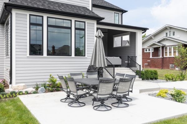 Patio Cement Pouring in Greenville