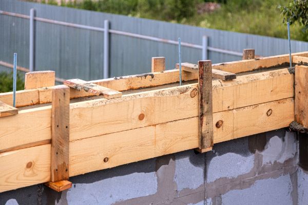 Poured Wall Construction in Greenville