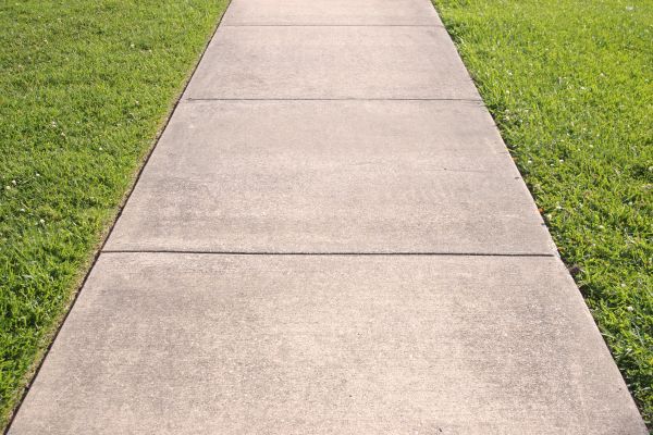 Cement Sidewalk Replacement in Greenville