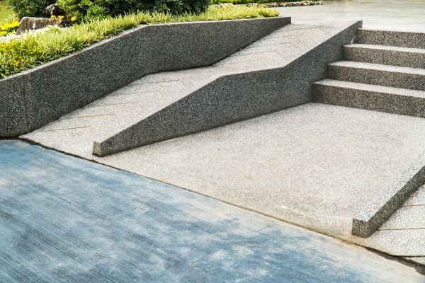 Concrete Ramp Installation in Greenville