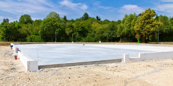 Basement Floor Pouring in Greenville