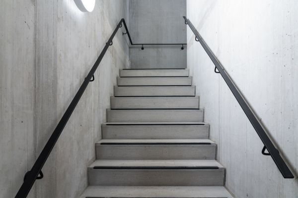 Cement Staircase Installation in Greenville