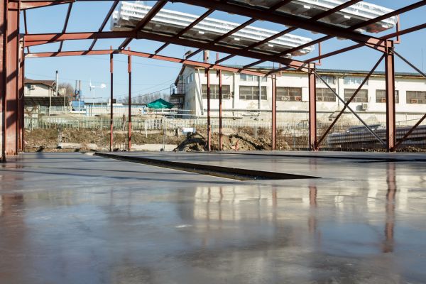 Building Slab Installation in Greenville