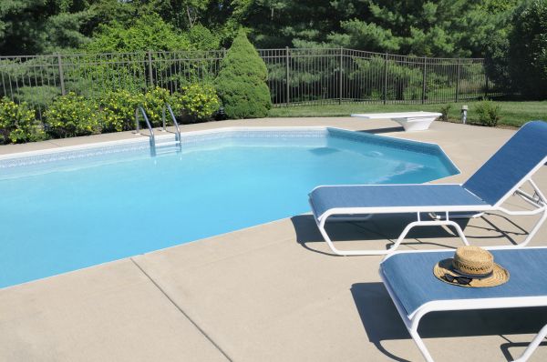 Cement Deck Installation in Greenville