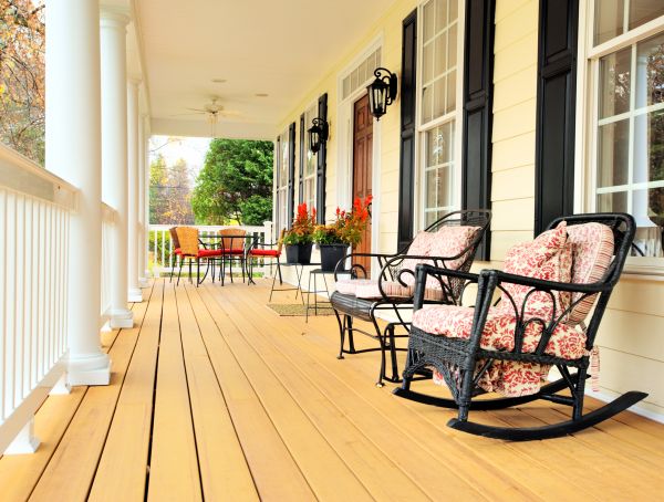 Front Porch Renovation in Greenville