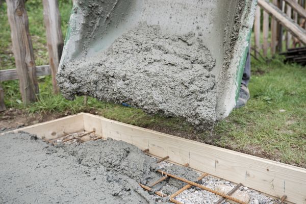 Yard Concrete Pouring in Greenville