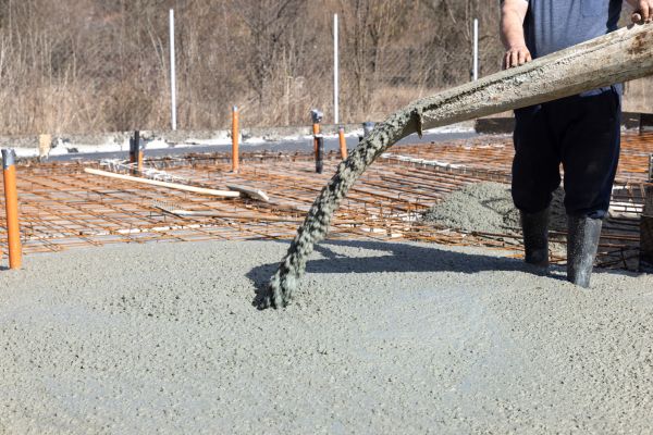 Pole Barn Slab Pouring in Greenville