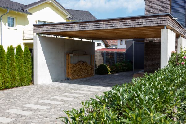 Carport Pad Construction in Greenville