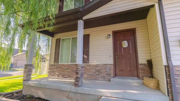 Concrete Porch Installation in Greenville