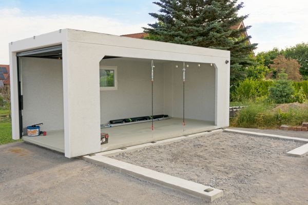 Garage Foundation Installation in Greenville