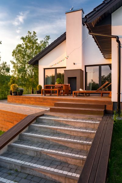 Patio Steps Replacement in Greenville