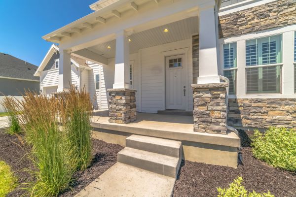 Porch Concrete Replacement in Greenville