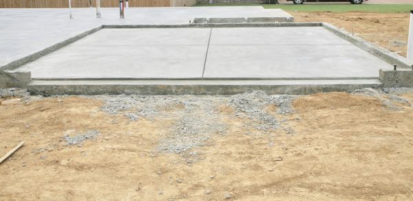 Garage Foundation Replacement in Greenville