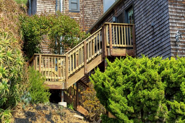 Patio Stair Installation in Greenville