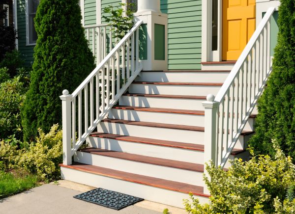 Front Steps Construction in Greenville