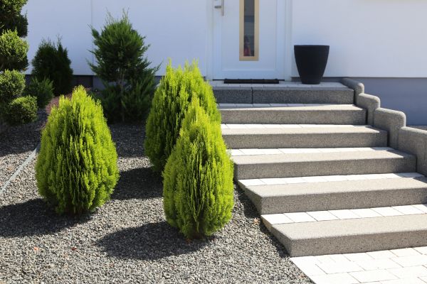 Exterior Steps Construction in Greenville