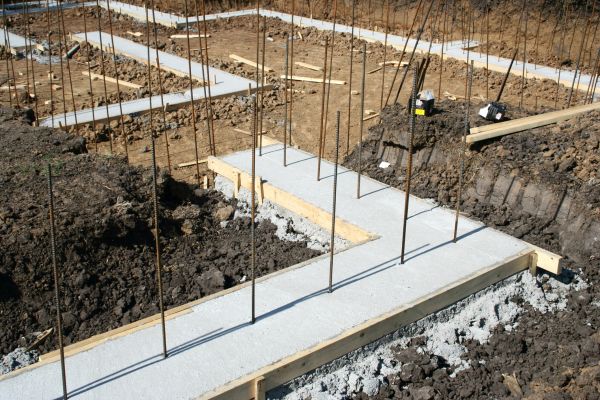 Cost of Footing Construction in Greenville