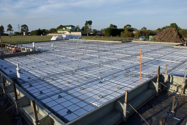 Barn Pad Construction in Greenville