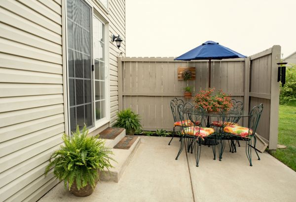 Patio Slab Installation in Greenville