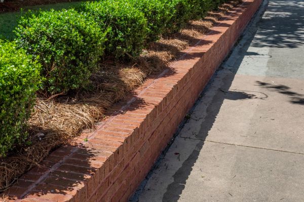 Retaining Wall Installation in Greenville