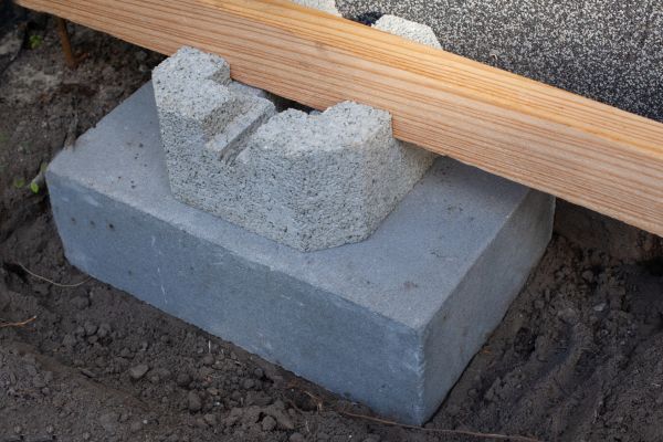 Deck Footings Installation in Greenville