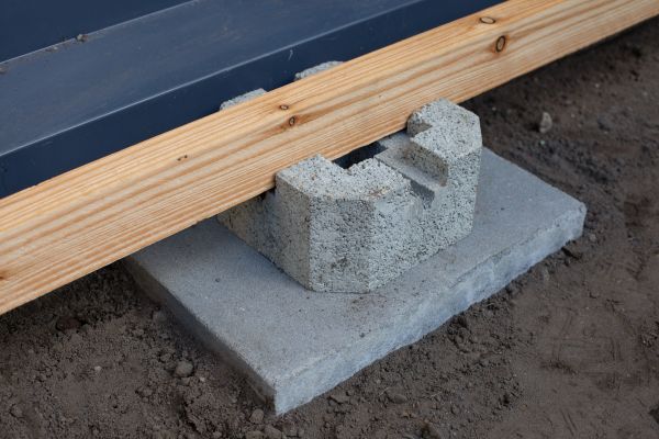 Deck Footing Construction in Greenville