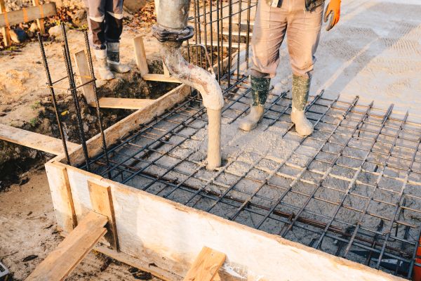 Foundation Concrete Pouring in Greenville
