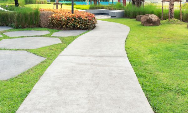 Concrete Sidewalk Installation in Greenville